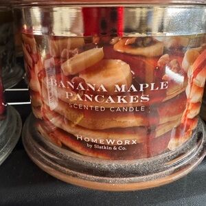 HomeWorx Banana Maple Pancakes Scented Candle - Brown